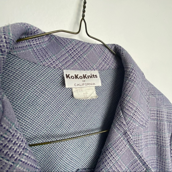 Vintage Lavender Plaid Shacket - Picture 5 of 5